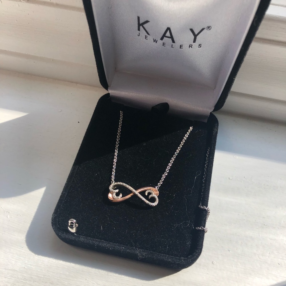 Kay jewelers infinity heart Necklace